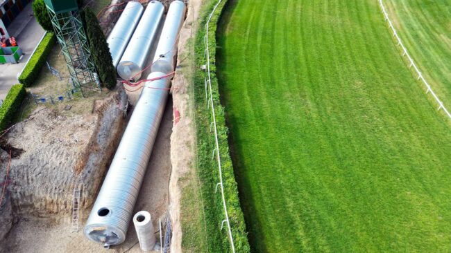 cylindrical ViaCon France culvert installation